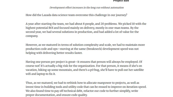 Big Data & Analytics Summit - Data Science Challenges @ Lazada