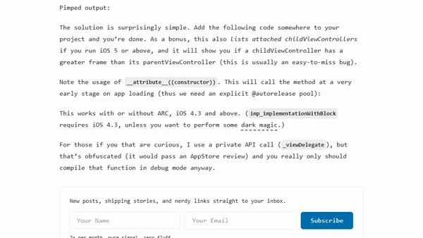 Pimping recursiveDescription