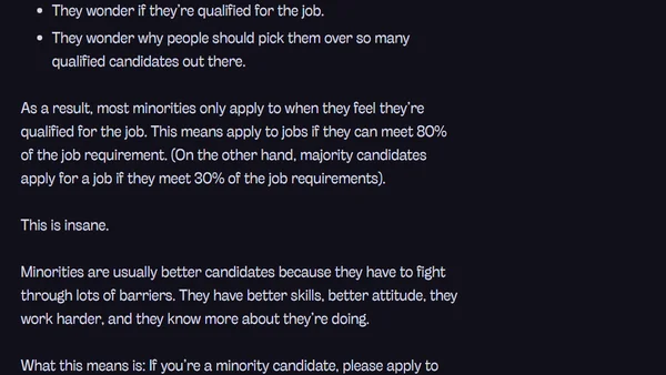 How to go through the job application process—an interview with Chris Lienert