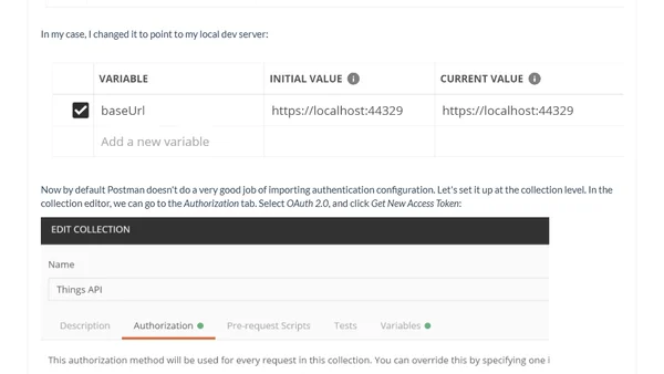 Testing Azure AD-protected APIs, part 2: Postman
