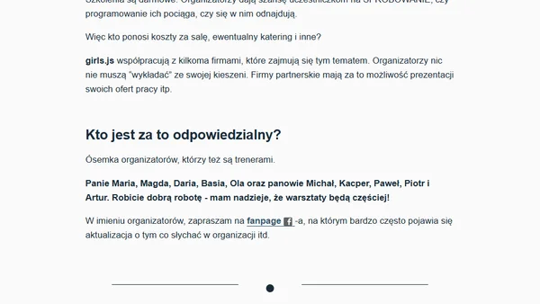 Dziewczyny też piszą w JavaScript! O girls.js słów kilka