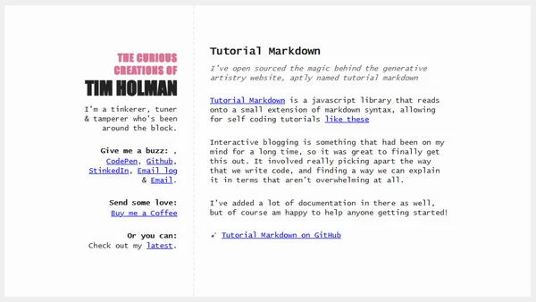 Tutorial Markdown
