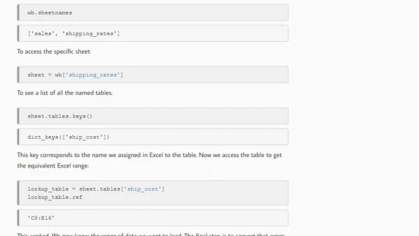 Reading Poorly Structured Excel Files with Pandas