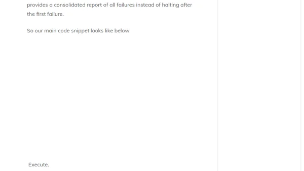 Soft Assertion using Playwright Java