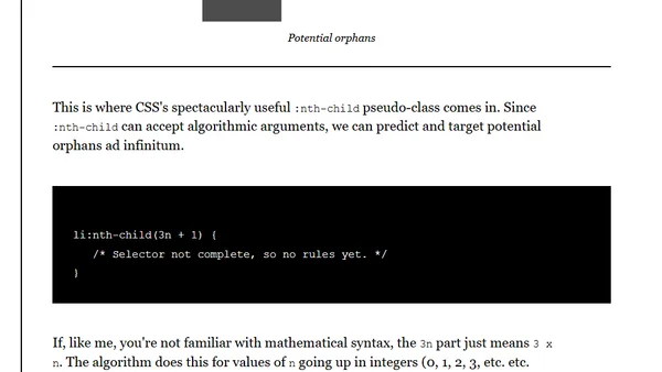 Tetris And The Power Of CSS