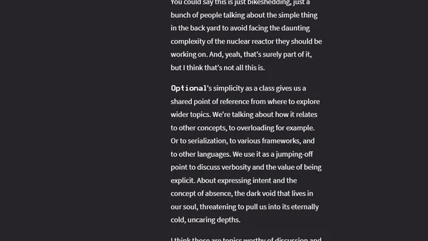 Where to use Optional - Inside Java Newscast #19