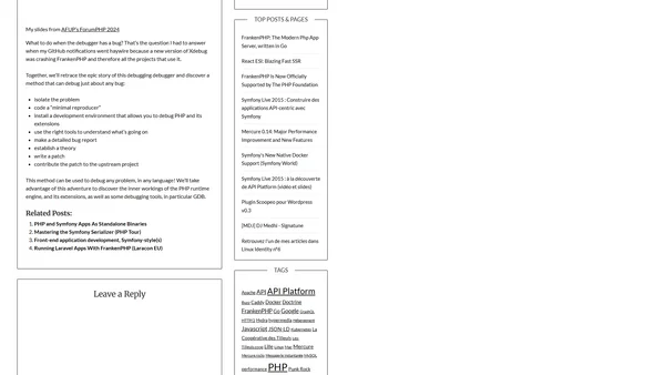 How to debug Xdebug… or any other weird bug in PHP