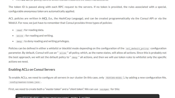 Offensive Infrastructure: Introduction to Consul