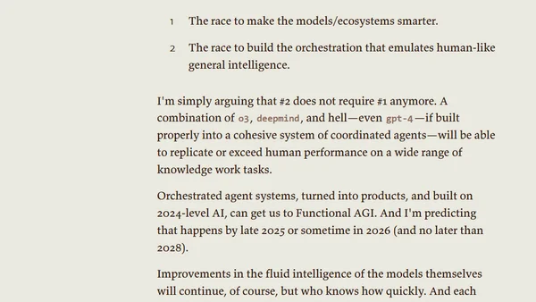 We have Enough AI for AGI