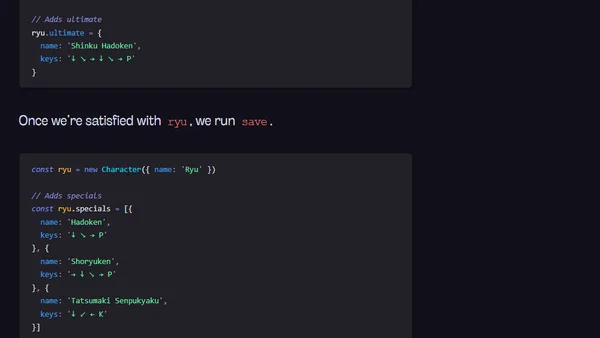 Mongoose 101: Working with subdocuments