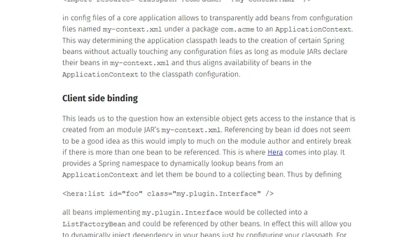 Achieving application modularity with Hera