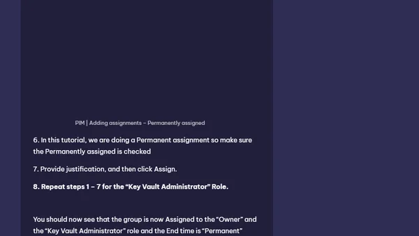 Privileged Access Groups (Preview)
