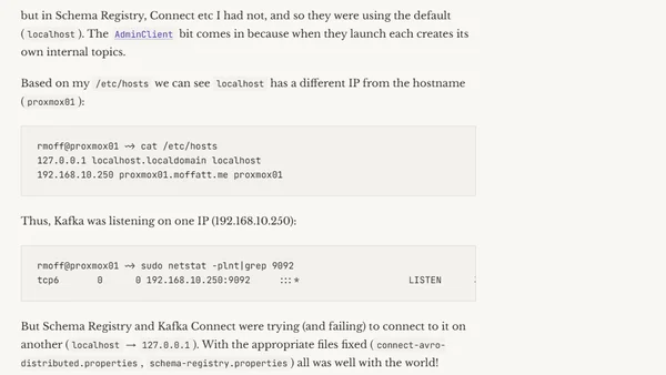 Kafka - AdminClient - Connection to node -1 could not be established. Broker may not be available