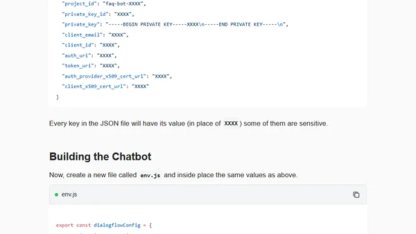 Build a Chatbot with Dialogflow and React Native