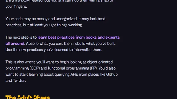 Learning JavaScript – where should you start and what to do when you're stuck?