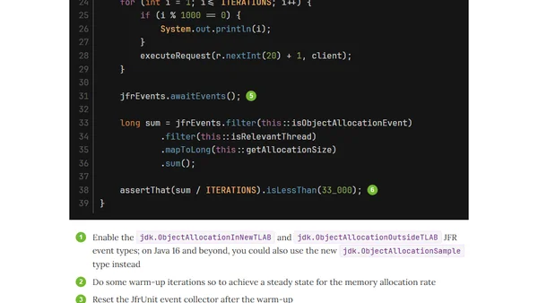 Introducing JfrUnit 1.0.0.Alpha1