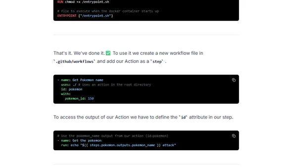 Create custom Github Action in 4 steps