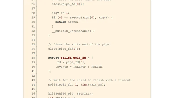 Way too many ways to wait on a child process with a timeout