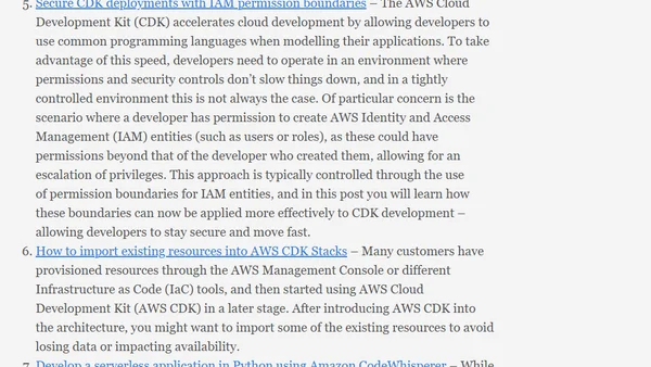 The most visited AWS DevOps blog posts in 2023