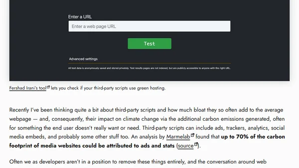 Are My Third Parties Green?