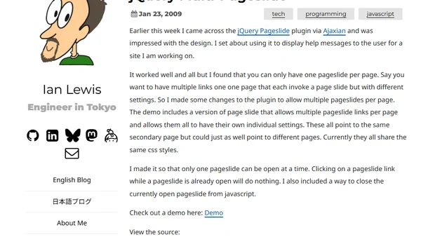 jQuery Multi-Pageslide