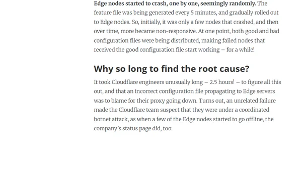 The Pulse: Cloudflare takes down half the internet – but shares a great postmortem