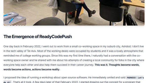 Open Source activism with ReadyCodePush