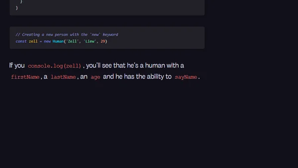 Intro to Object Oriented Programming in JavaScript