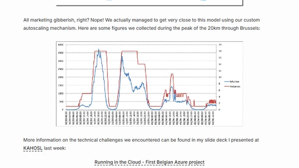 Running on Windows Azure - ChronoRace - Autoscaling