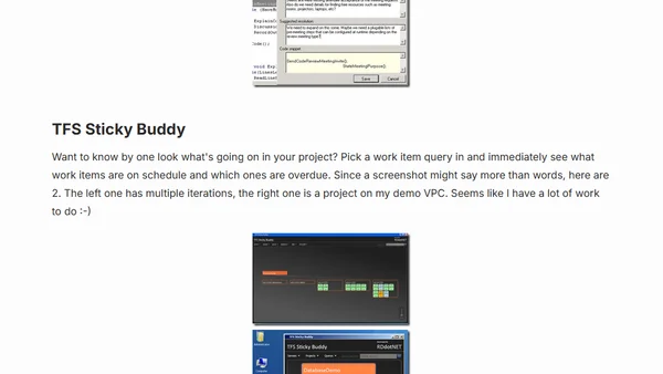 New Team Foundation Server projects on CodePlex!