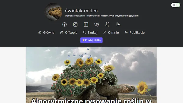 Algorytmiczne rysowanie roślin w 3D