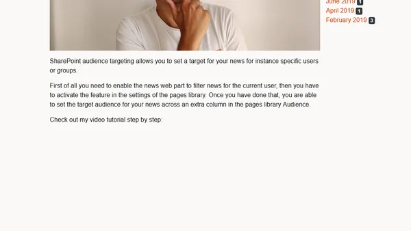 How to enable and use audience targeting on SharePoint