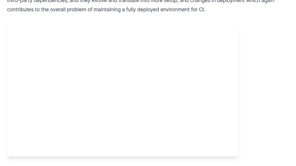 Scalable Integration Testing for Microservices Deployments