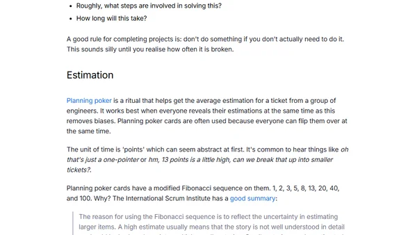 The Flow of Knowledge in a Team (or Why I Dig Tickets)