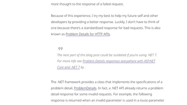 Creating a new C# API: Validate incoming requests