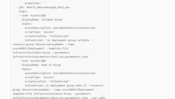 Azure Deployment Environments – Integrating into your CI Process