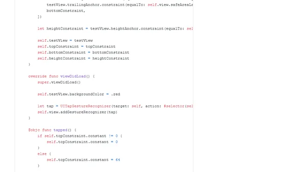Mastering iOS auto layout anchors programmatically from Swift
