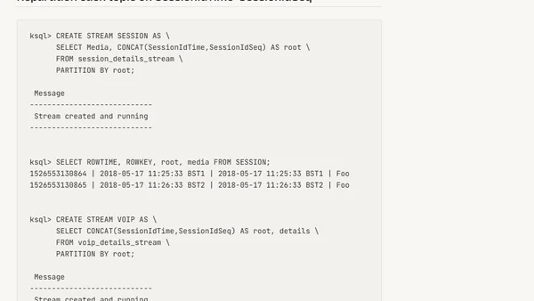 Stream-Table Joins in KSQL: Stream events must be timestamped after the Table messages