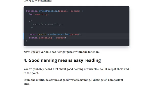 5 Best Practices to Write Quality JavaScript Variables