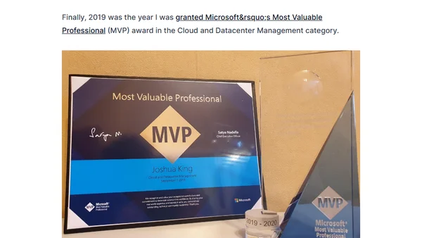 New Year's Resolutions - 2020