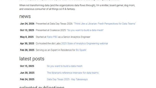 dbt Community Spotlight