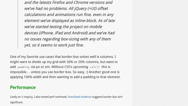 * { box-sizing: border-box } FTW
