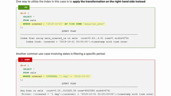 12 Common Mistakes and Missed Optimization Opportunities in SQL