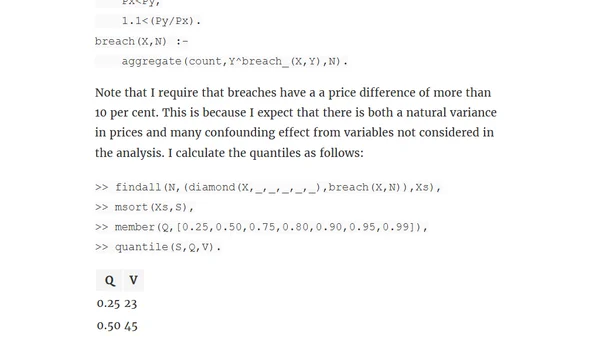 Better data analysis with logic programming