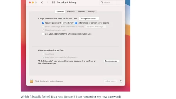 Setting up a new MacBook Pro