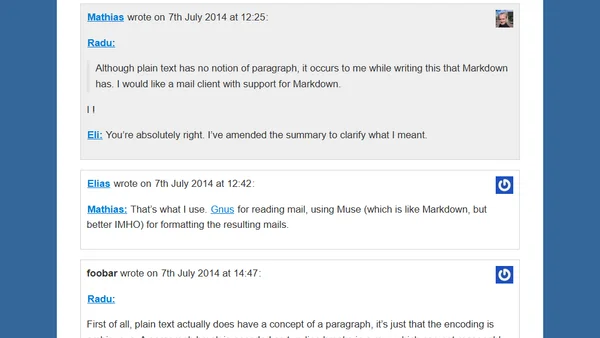 Dear Google, please fix plain text emails in Gmail