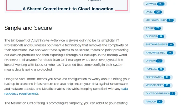 Oracle Cloud partners with Commvault