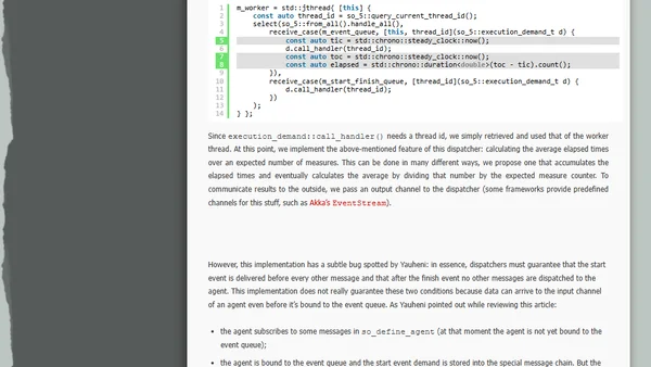 SObjectizer Tales – 21. Performance, part 2