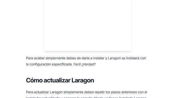 Laragon el mejor entorno de desarrollo Web