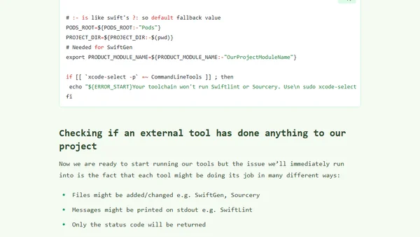 Improve build times by extracting 3rd party tooling to processing script.
